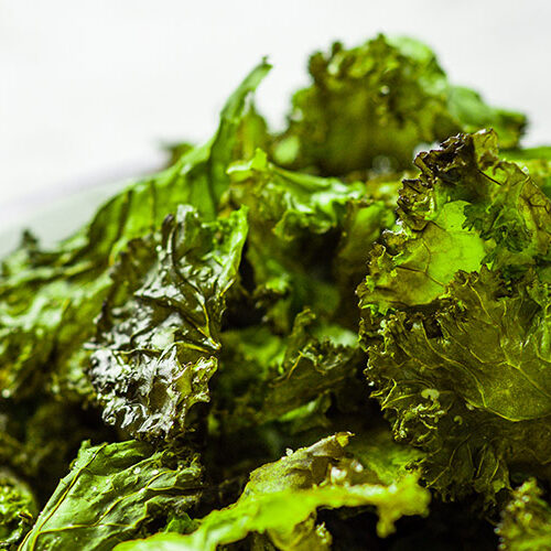 baked kale chips