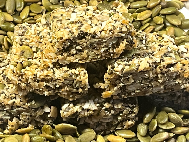 Seed Tahini Bars