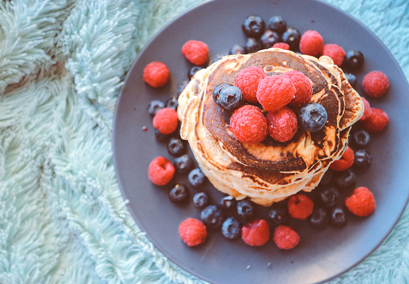 High Protein Breakfast Pancakes